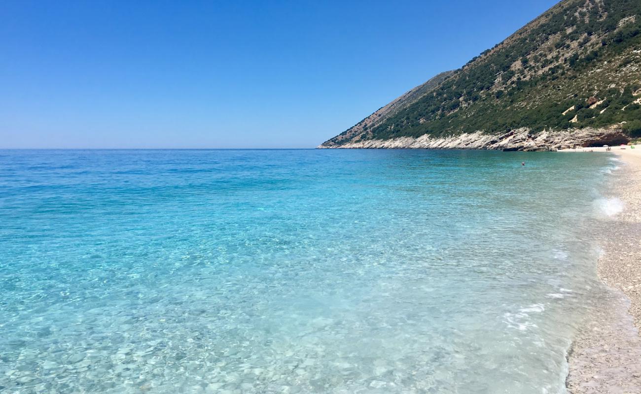 Фото Palasa II beach с белая галька поверхностью