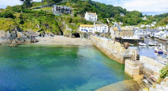 Polperro beach