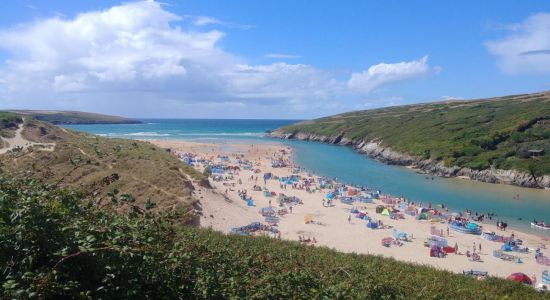 Crantock beach