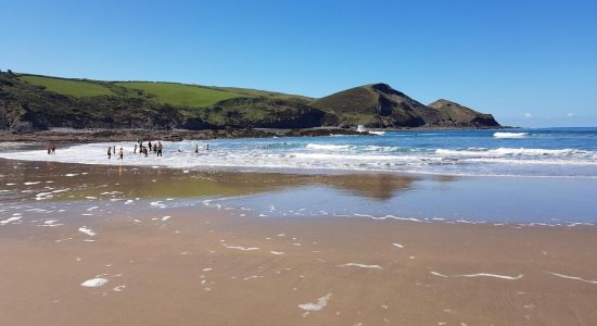 Crackington beach