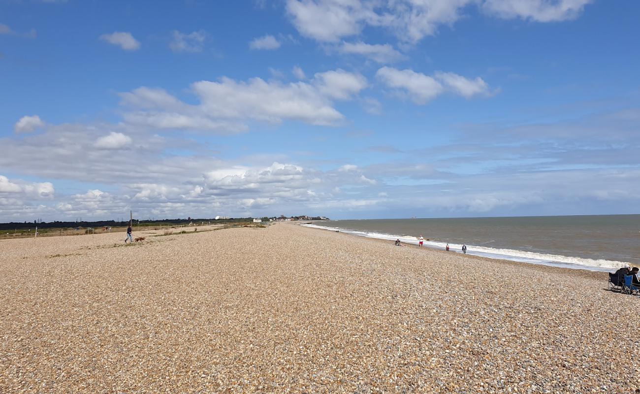 Фото Aldeburgh beach с темная чистая галька поверхностью