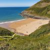 Mwnt beach