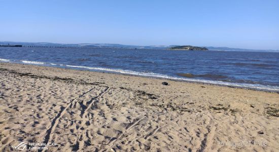 Cramond beach