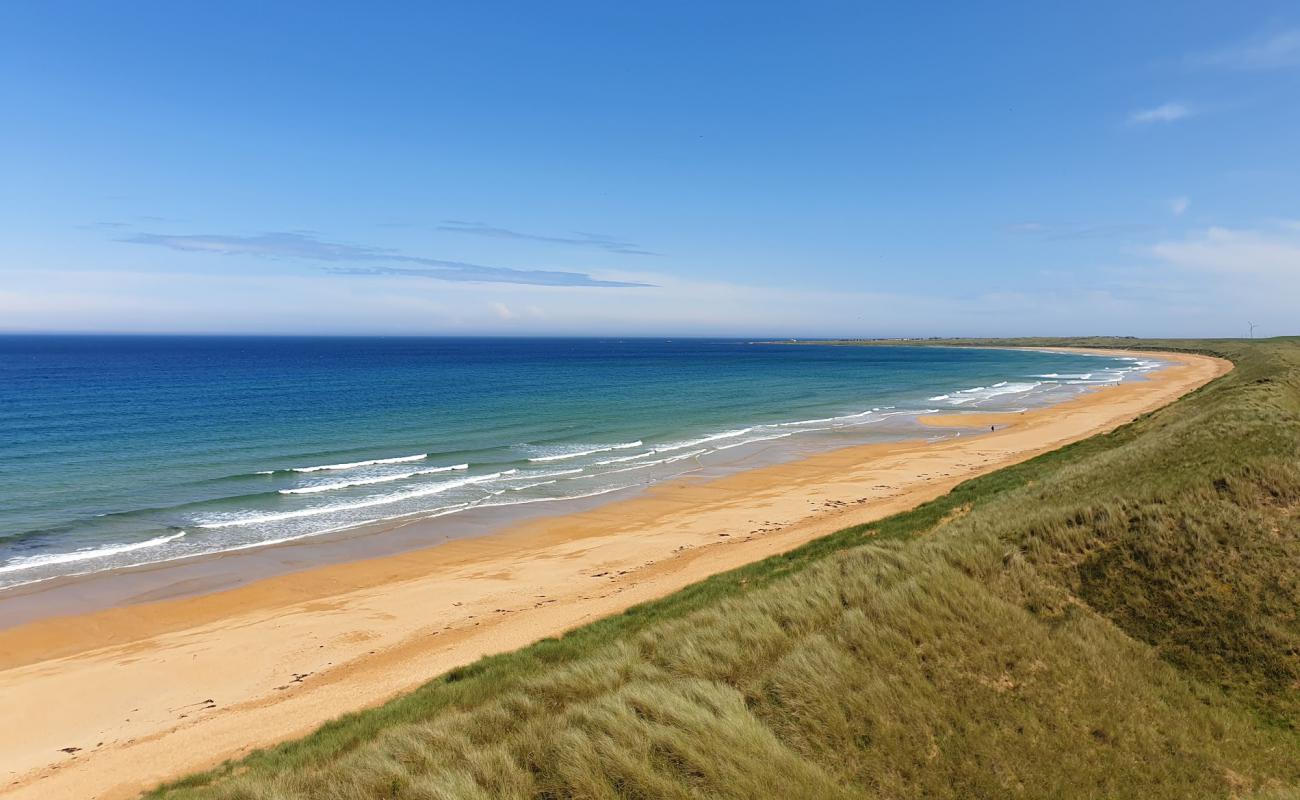 Фото Fraserburgh Beach с золотистый песок поверхностью