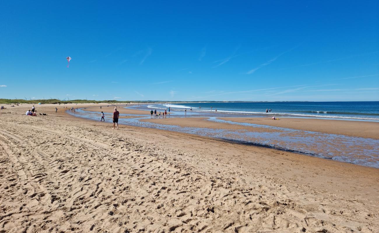 Фото Cresswell Beach с светлый песок поверхностью