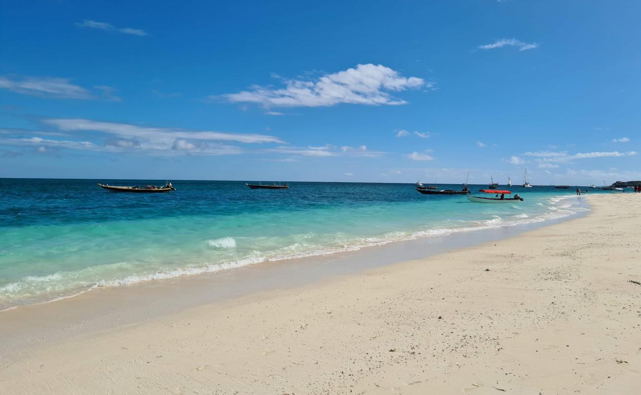 Фото Kendwa Public Beach с белый чистый песок поверхностью