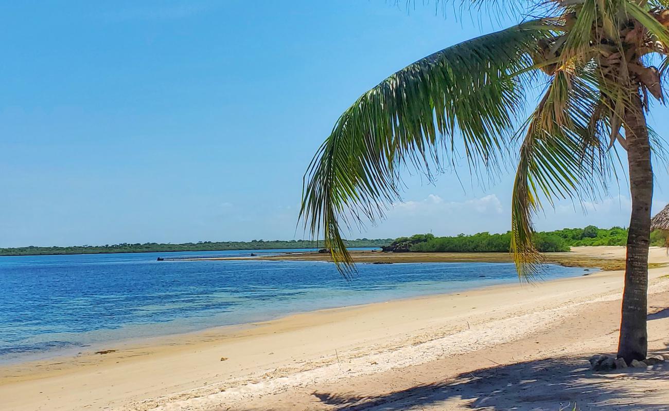 Фото Jimbizi Beach с светлый песок поверхностью