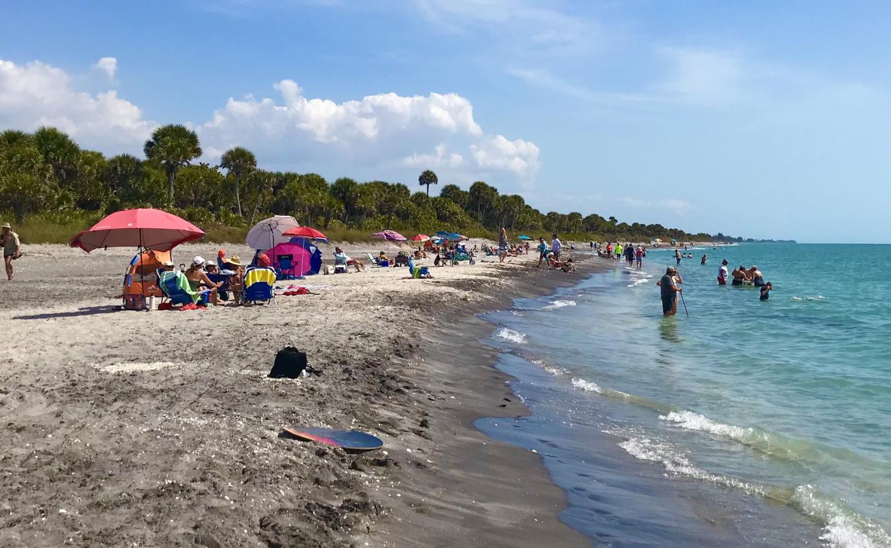 Фото Caspersen beach с песок с камнями поверхностью