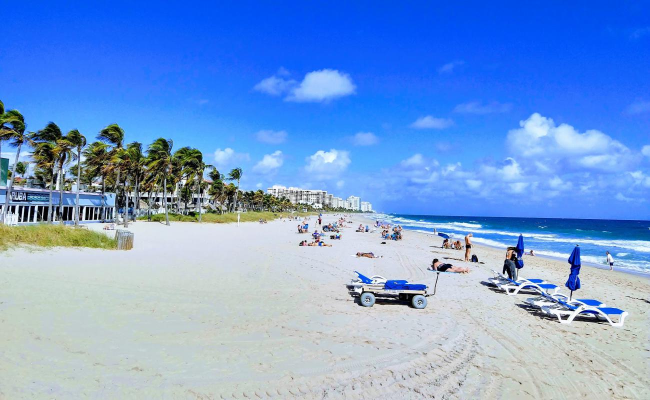 Фото Fort Lauderdale beach с светлый песок поверхностью