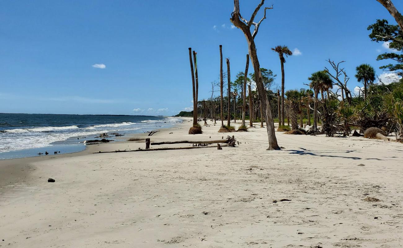 Фото Daufuskie Island с светлый песок поверхностью