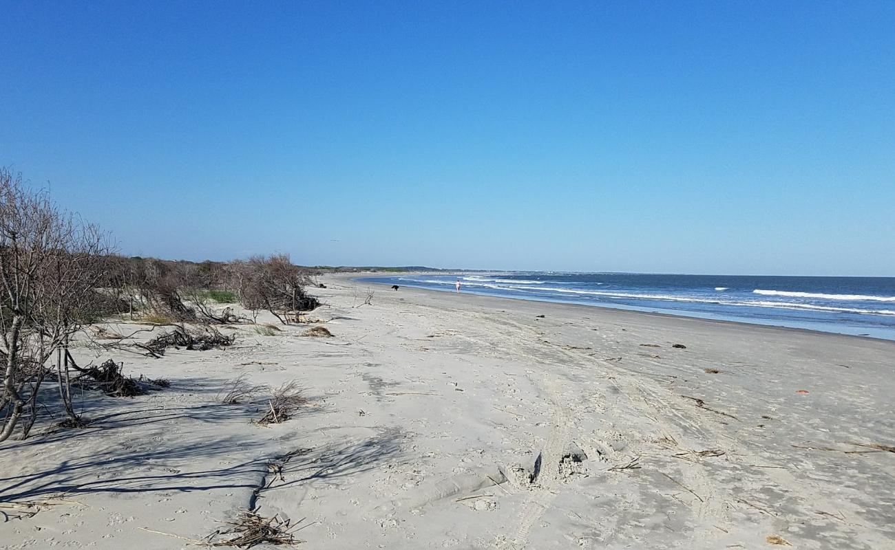 Фото Seabrook beach с серый песок поверхностью