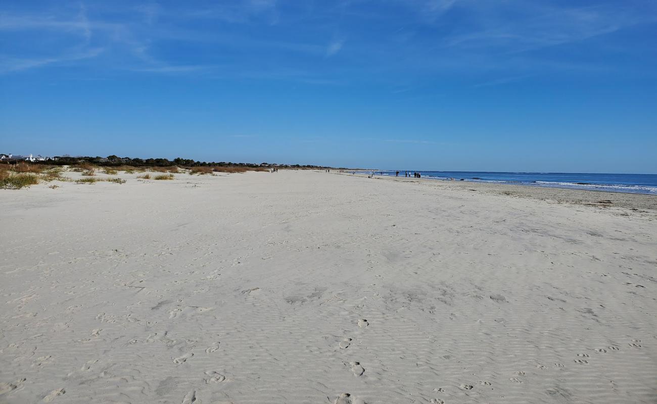 Фото Sullivan's Island beach с светлый песок поверхностью