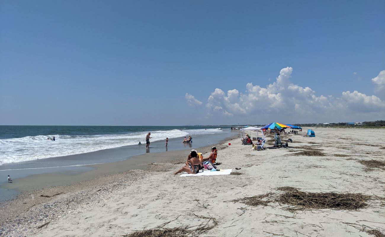 Фото Isle of Palms beach с светлый песок поверхностью