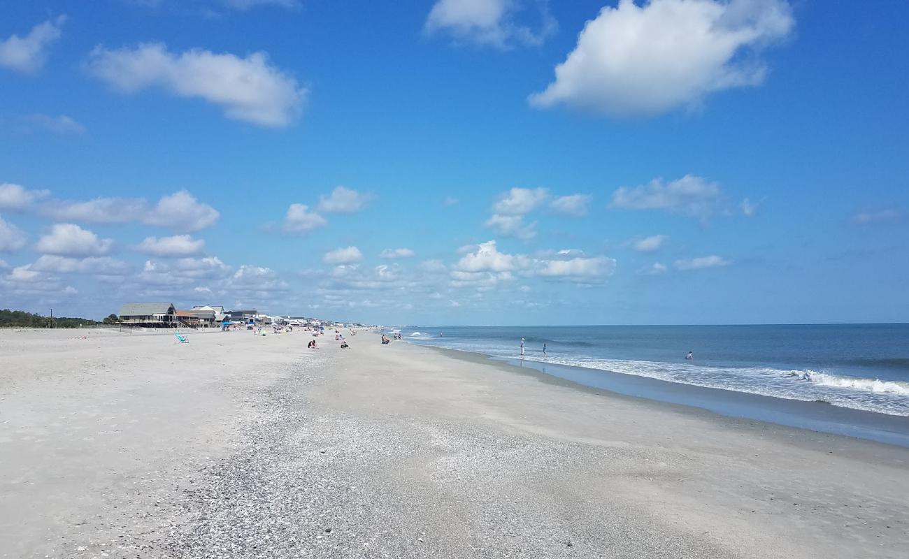 Фото Pawley's Island beach с светлый песок поверхностью