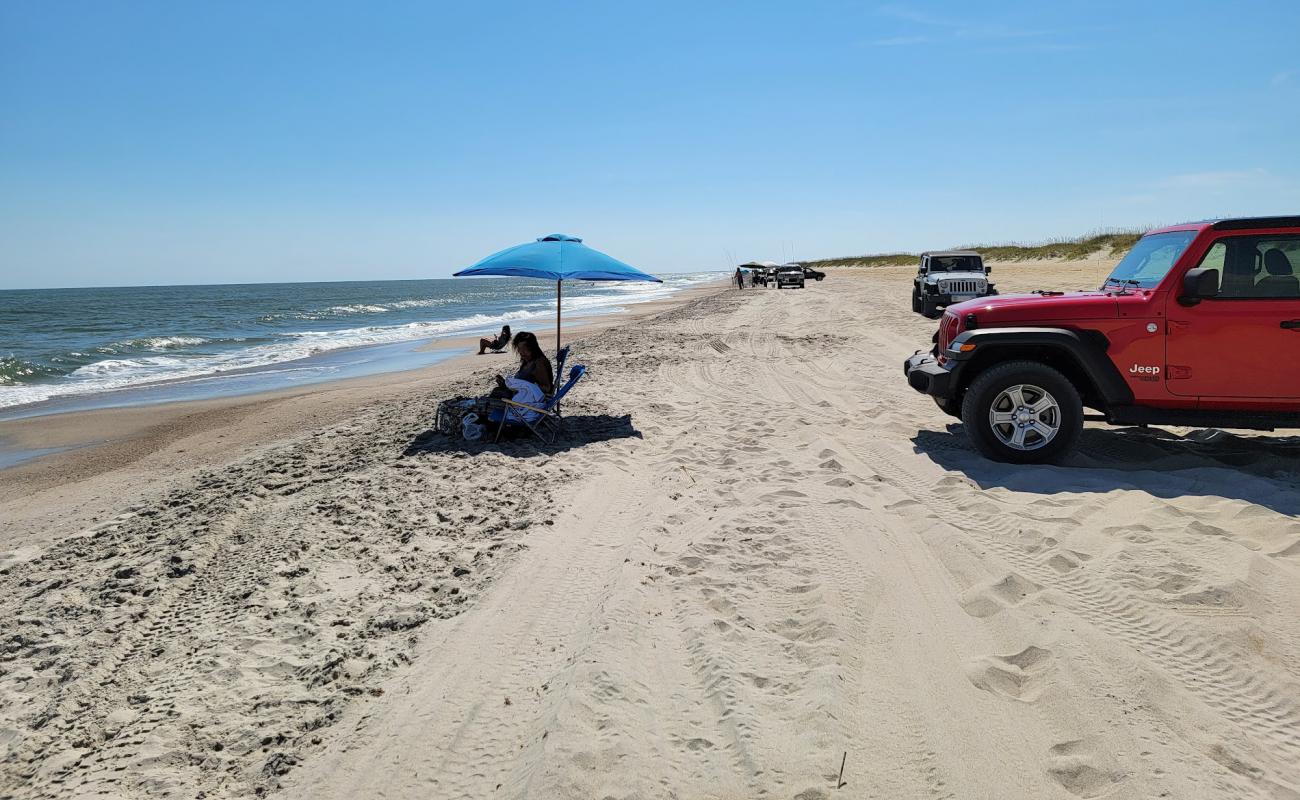 Фото Fort Fisher beach с золотистый песок поверхностью