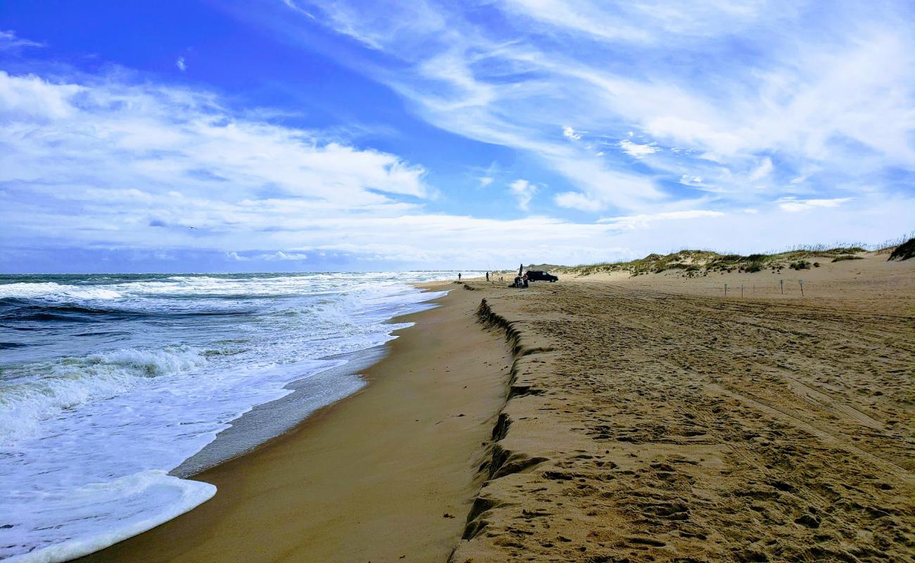 Фото Cape Hatteras beach с светлый песок поверхностью