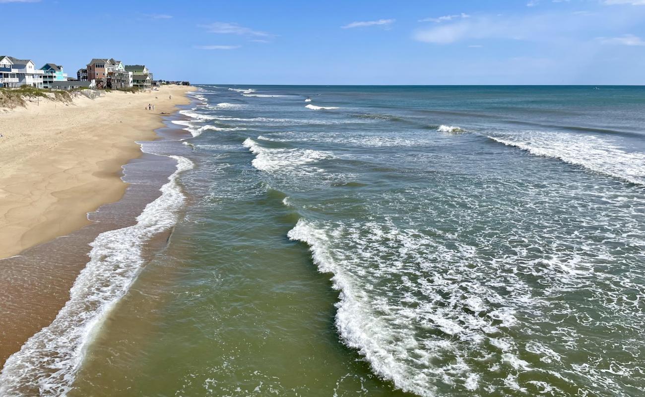 Фото Rodanthe beach с золотистый песок поверхностью