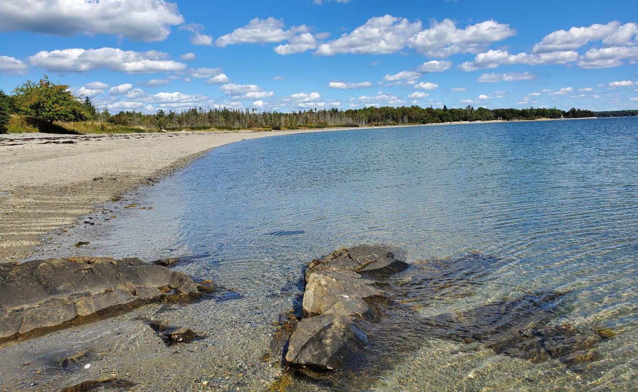 Фото Lamoine beach с песок с галькой поверхностью