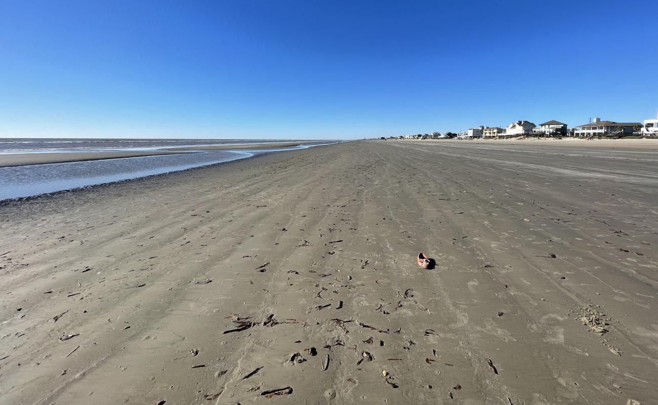 Фото Karankawa beach с серый песок поверхностью