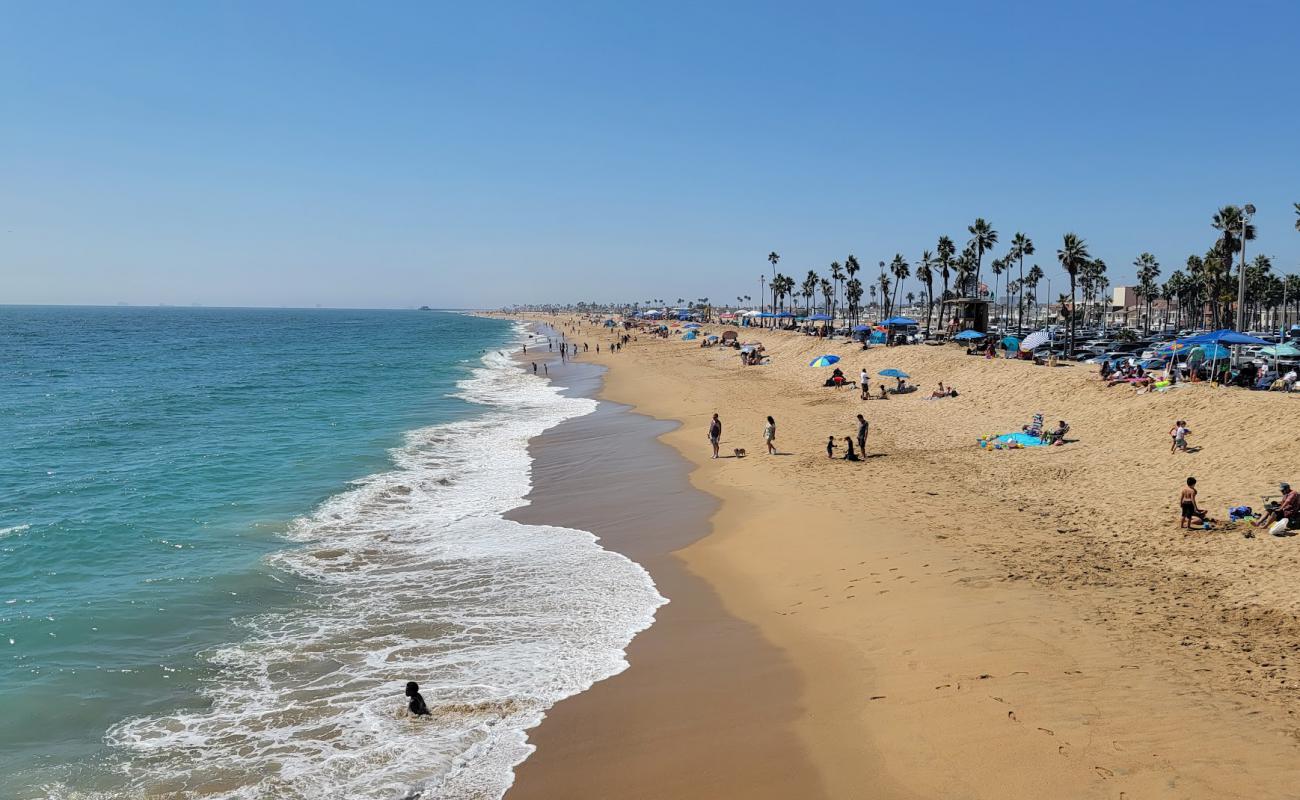 Фото Balboa Peninsula beach с светлый песок поверхностью