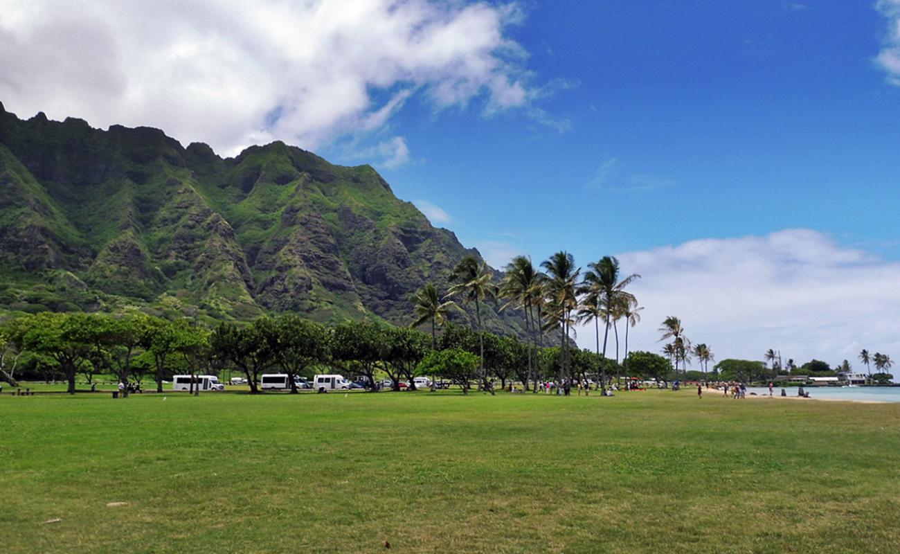 Фото Kahaluu Beach с камни поверхностью