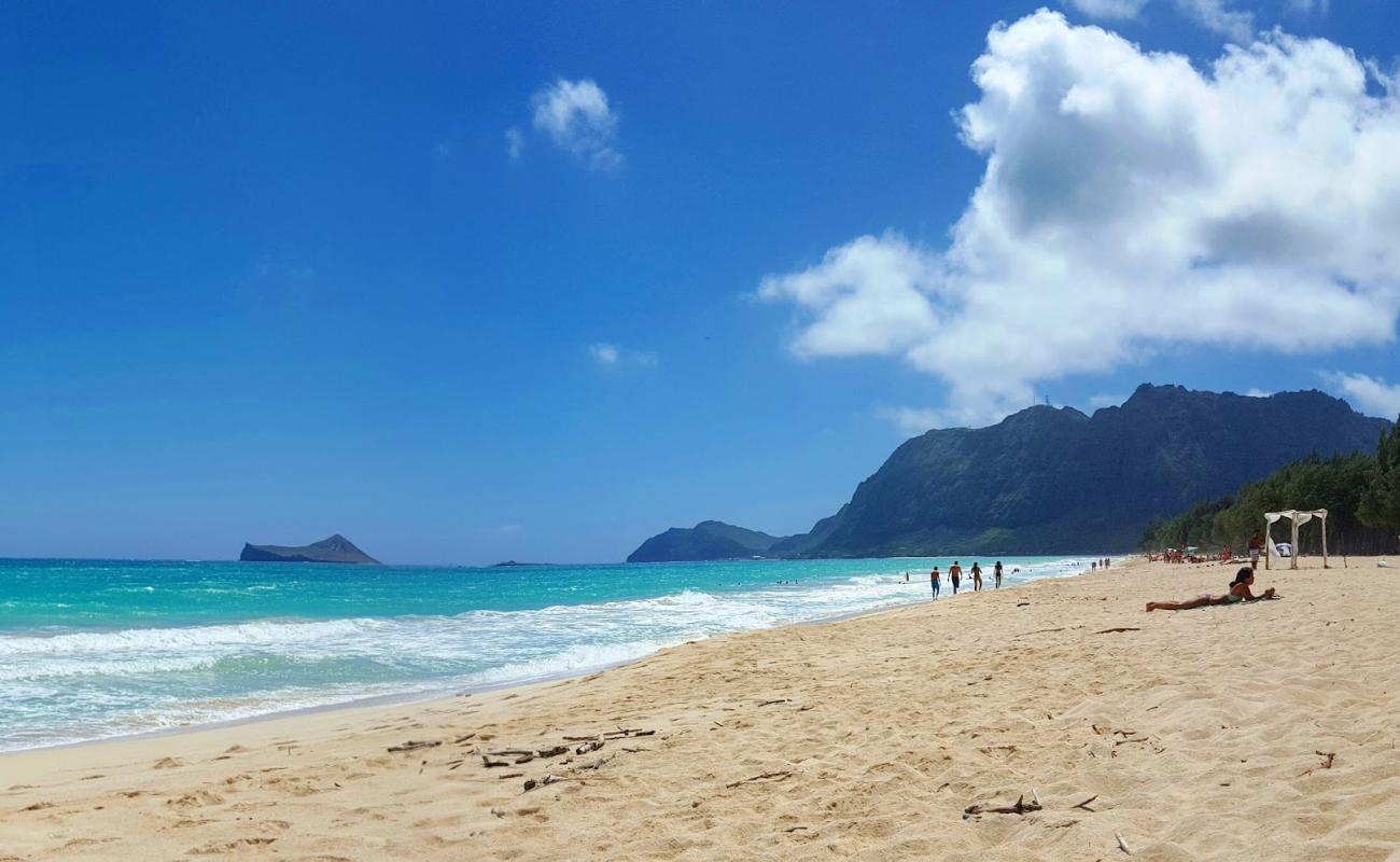 Фото Bellow Surf Spot Beach с золотистый песок поверхностью