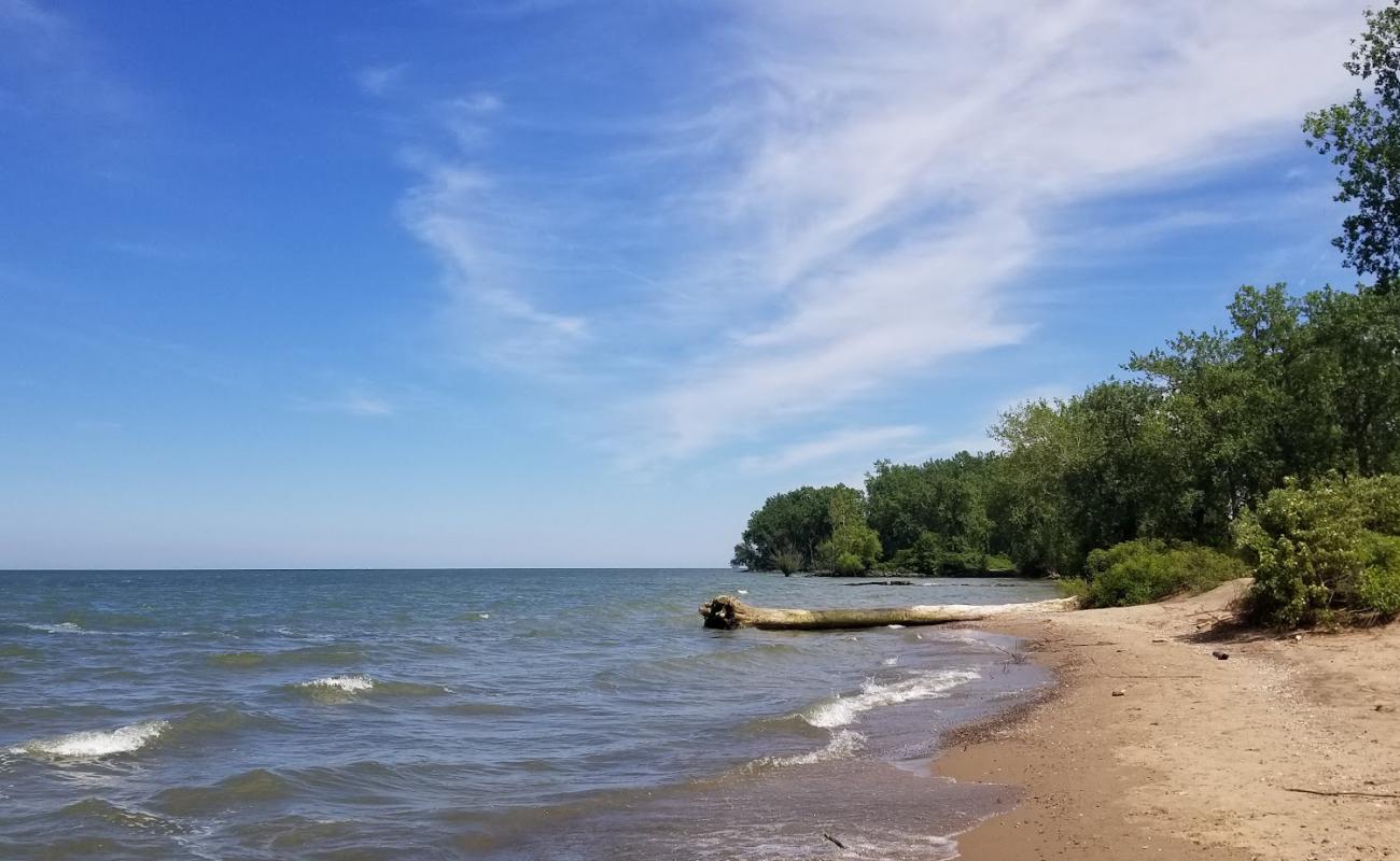 Фото Benton Beach с светлый песок поверхностью