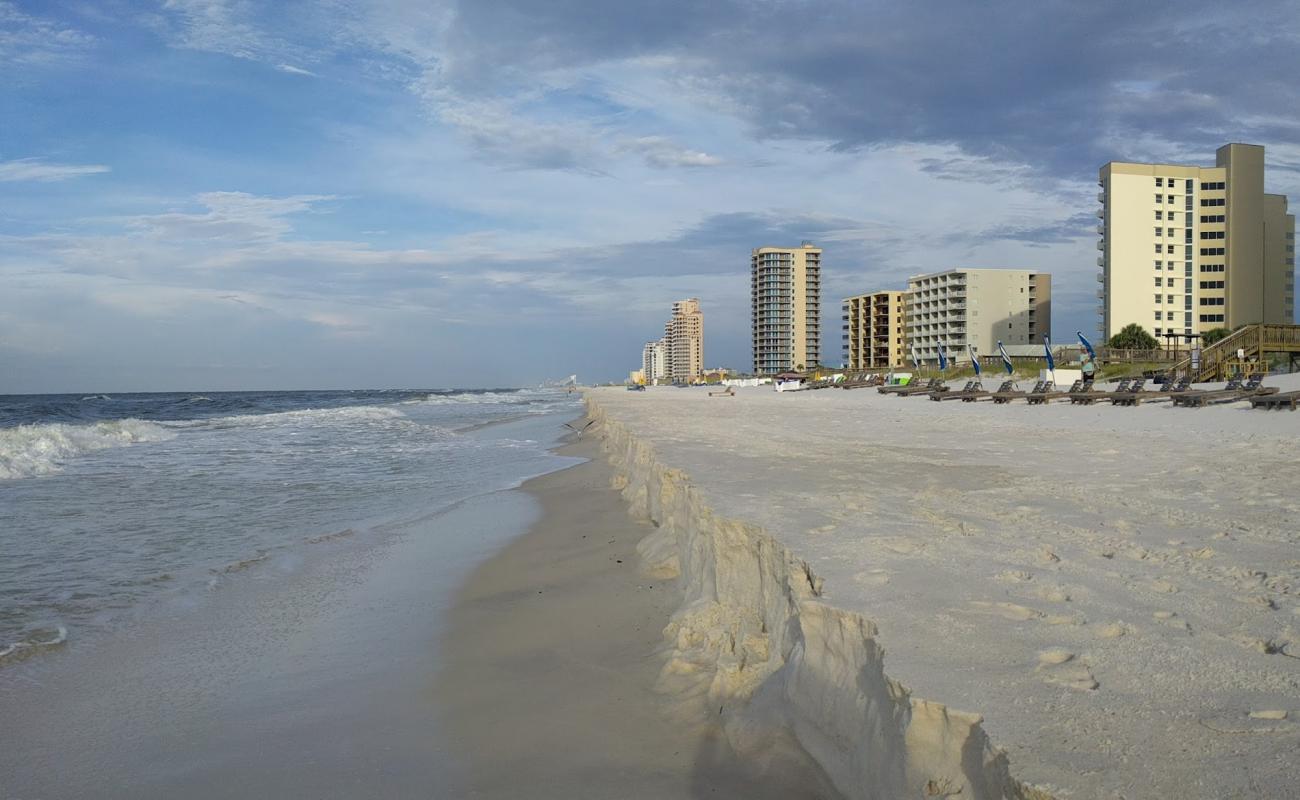 Фото Perdido key beach с белый чистый песок поверхностью