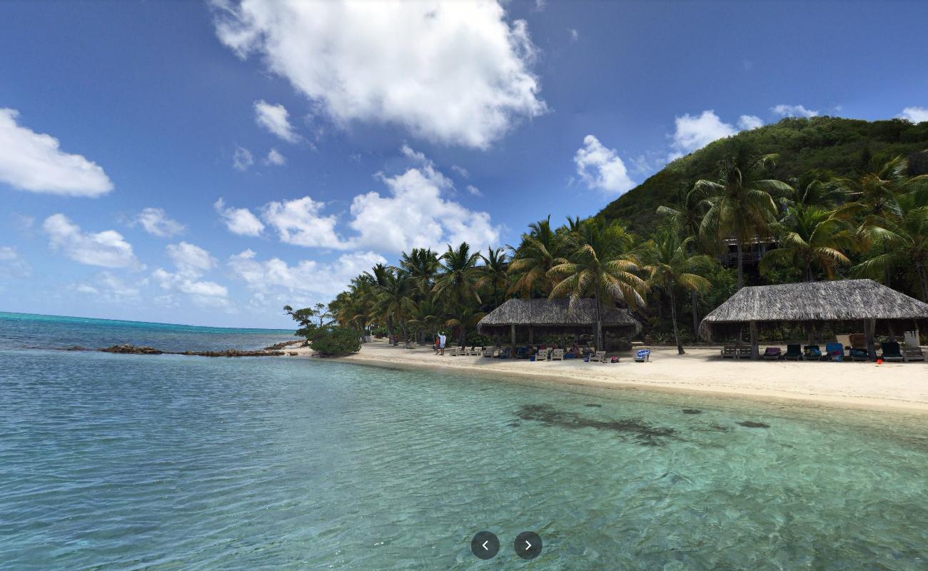 Фото Eustatia Island Beach с очень чистый уровнем чистоты