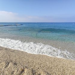 Фото Mahmutlar beach с прямой и длинный